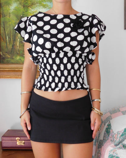 JJ Polka Dot Blouse | Size M