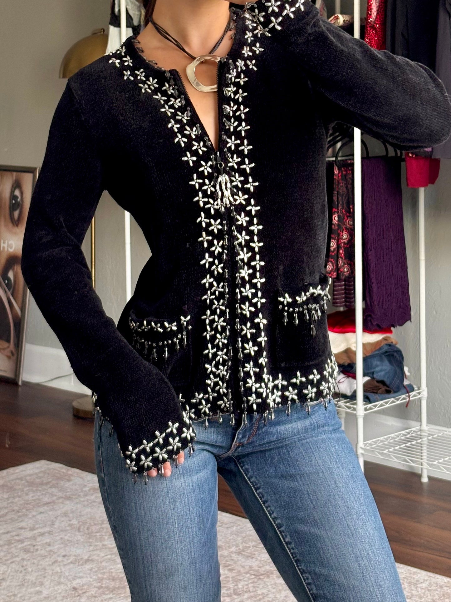 Storybook 90's Knit Jacket | Size XS