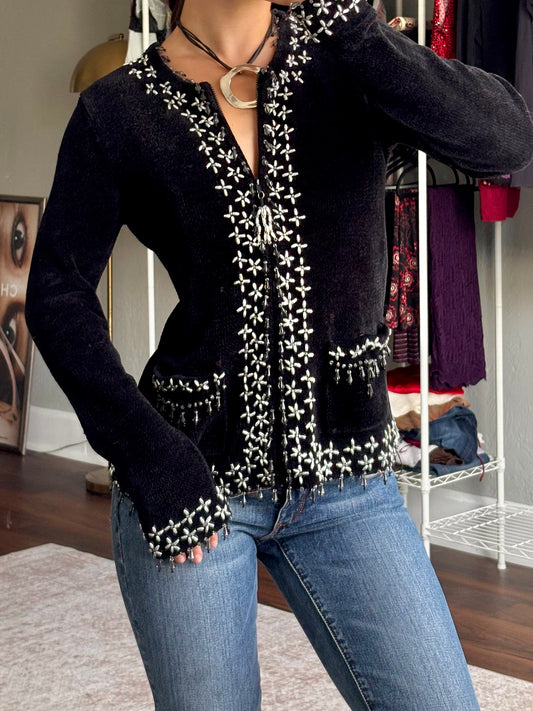 Storybook 90's Knit Jacket | Size XS