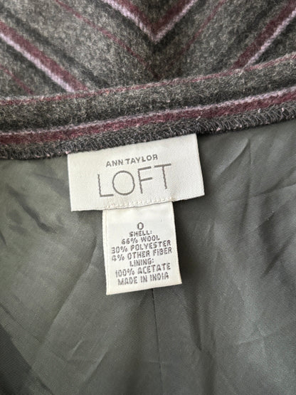 Loft 90's Wool Skirt | Size 26" Waist