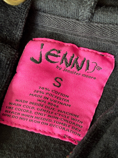 Jenni 00's Velvet Zip Up | Size S