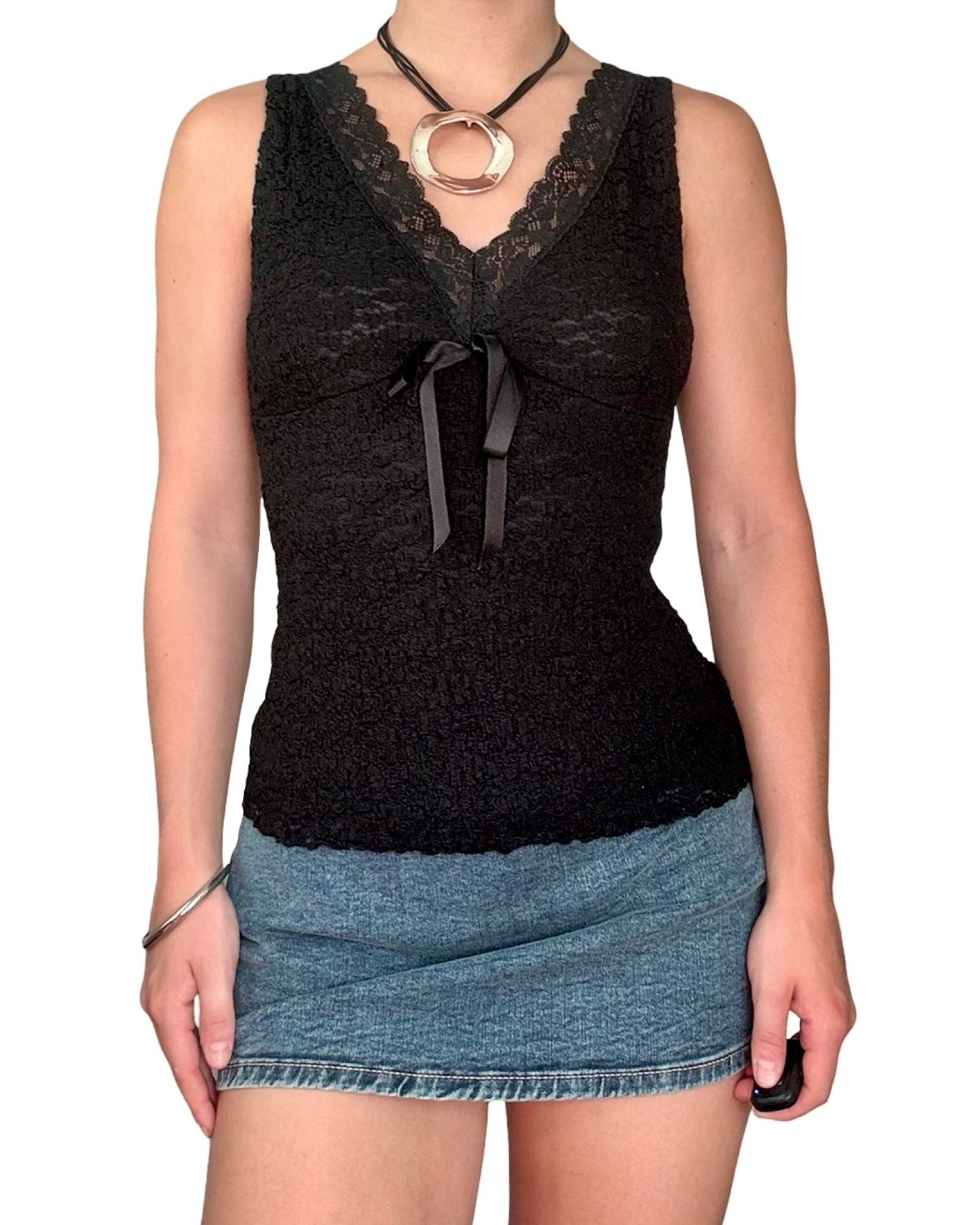 I.N.C 00's Lace Top | Size S
