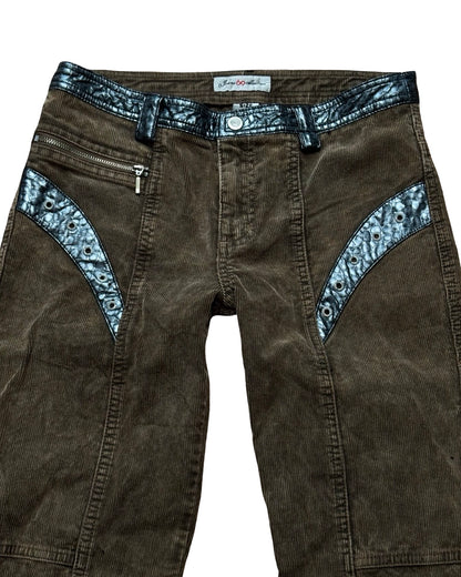 Corduroy 90's Moto Pant | Size 27” Waist
