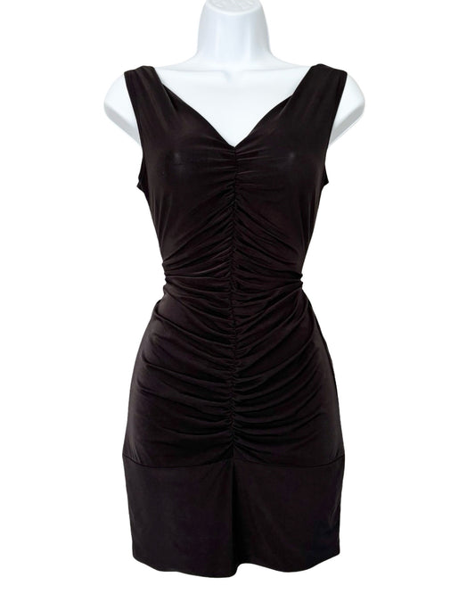 Serafina 00's Ruched Mini Dress | Size S