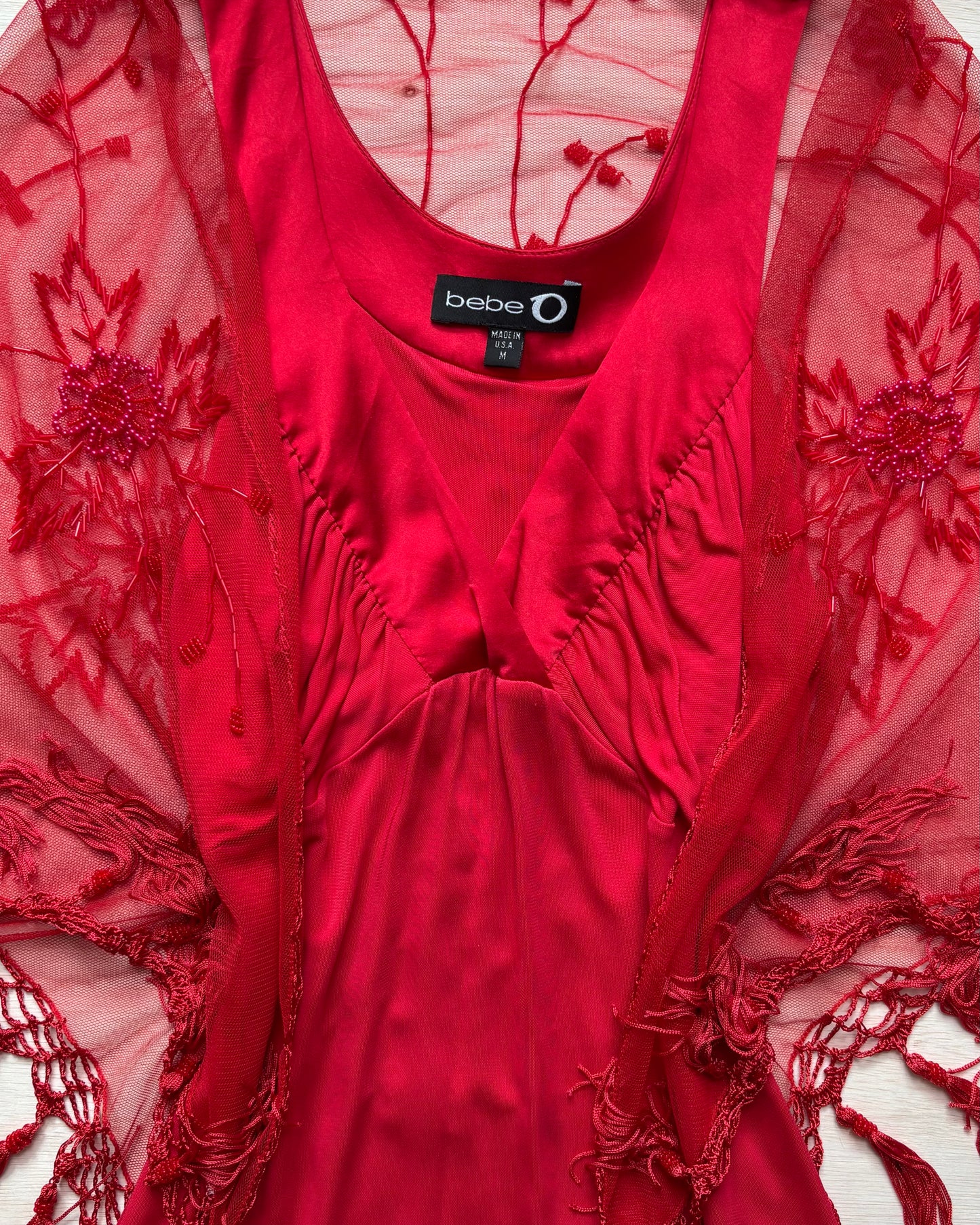 Bebe Y2K Midi Dress Set | Size M