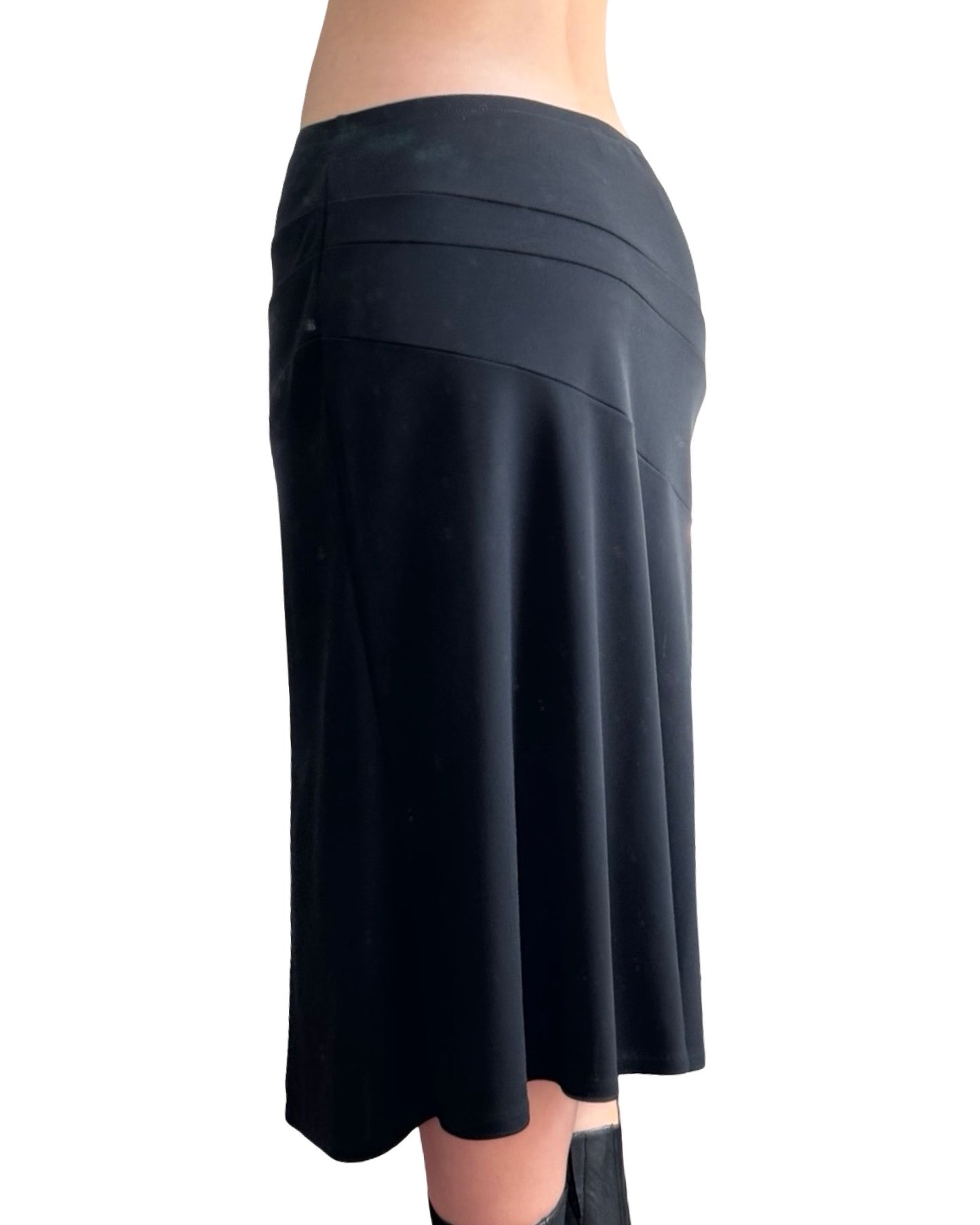 NY&Co 00's Asymmetric Midi Skirt | Size 30" Waist
