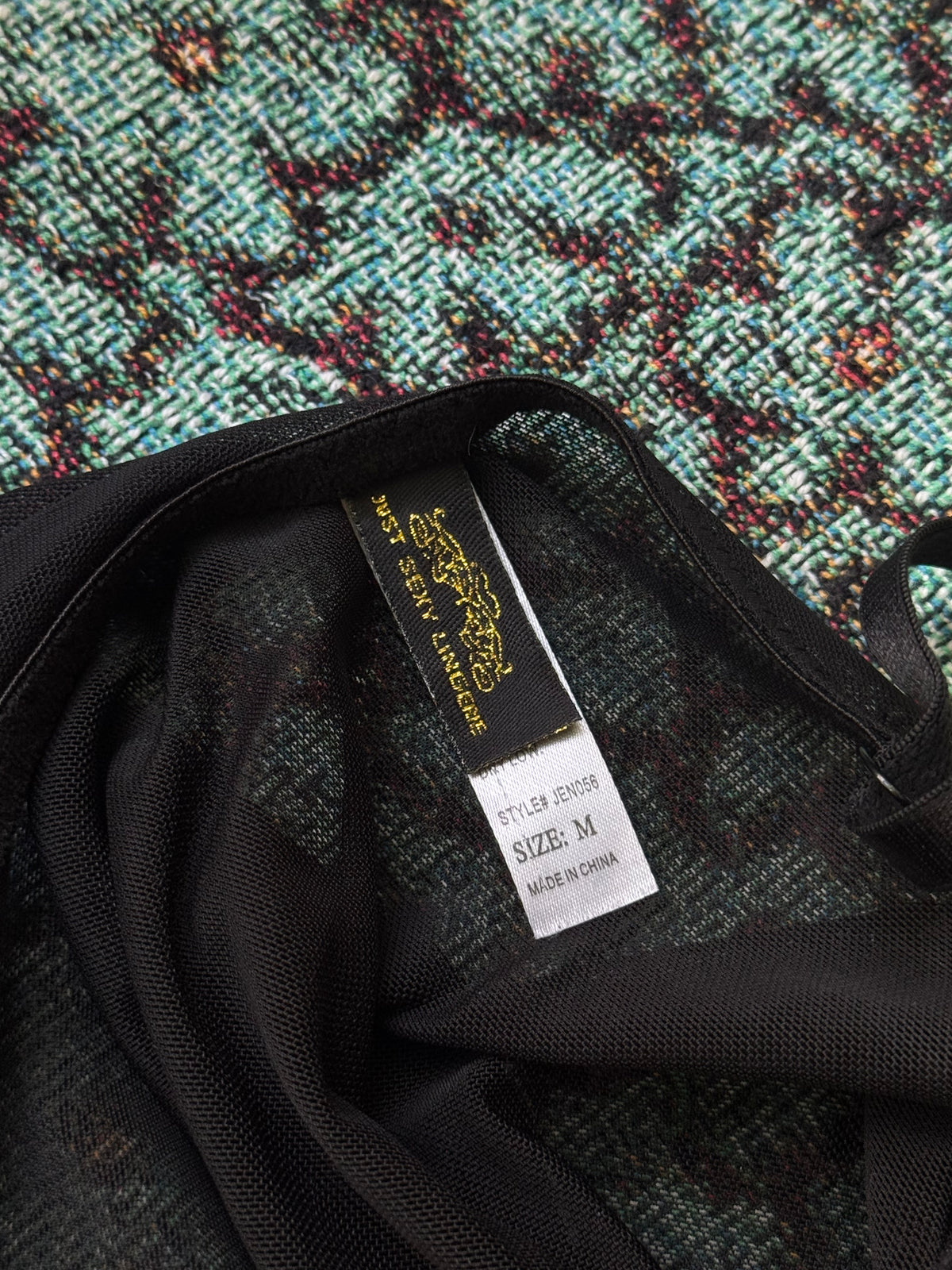 Y2K Mesh Slip Top | Size M