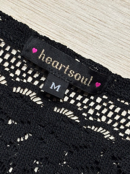 Heartsoul 00’s Crochet Top | Size M