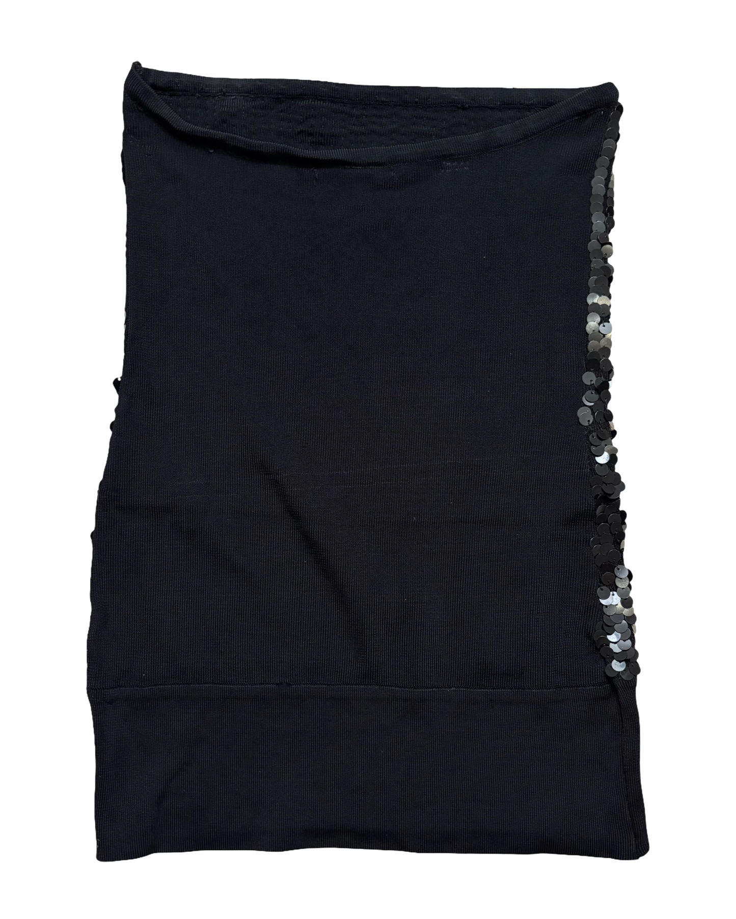 Y2K Sequin Tube Top | Size S