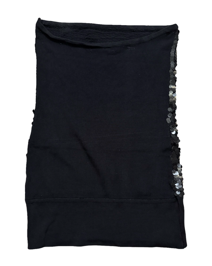 Y2K Sequin Tube Top | Size S
