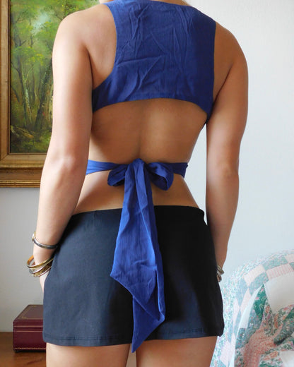 Faye Open Back Blouse | Size XS