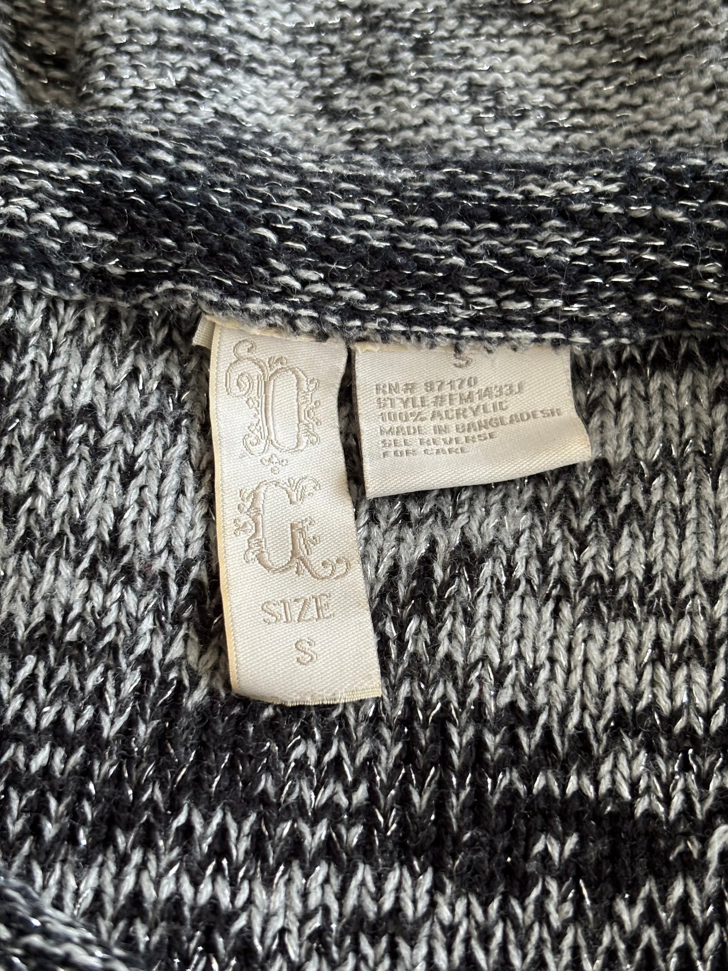 Stripe 00's Knit Dress | Size S