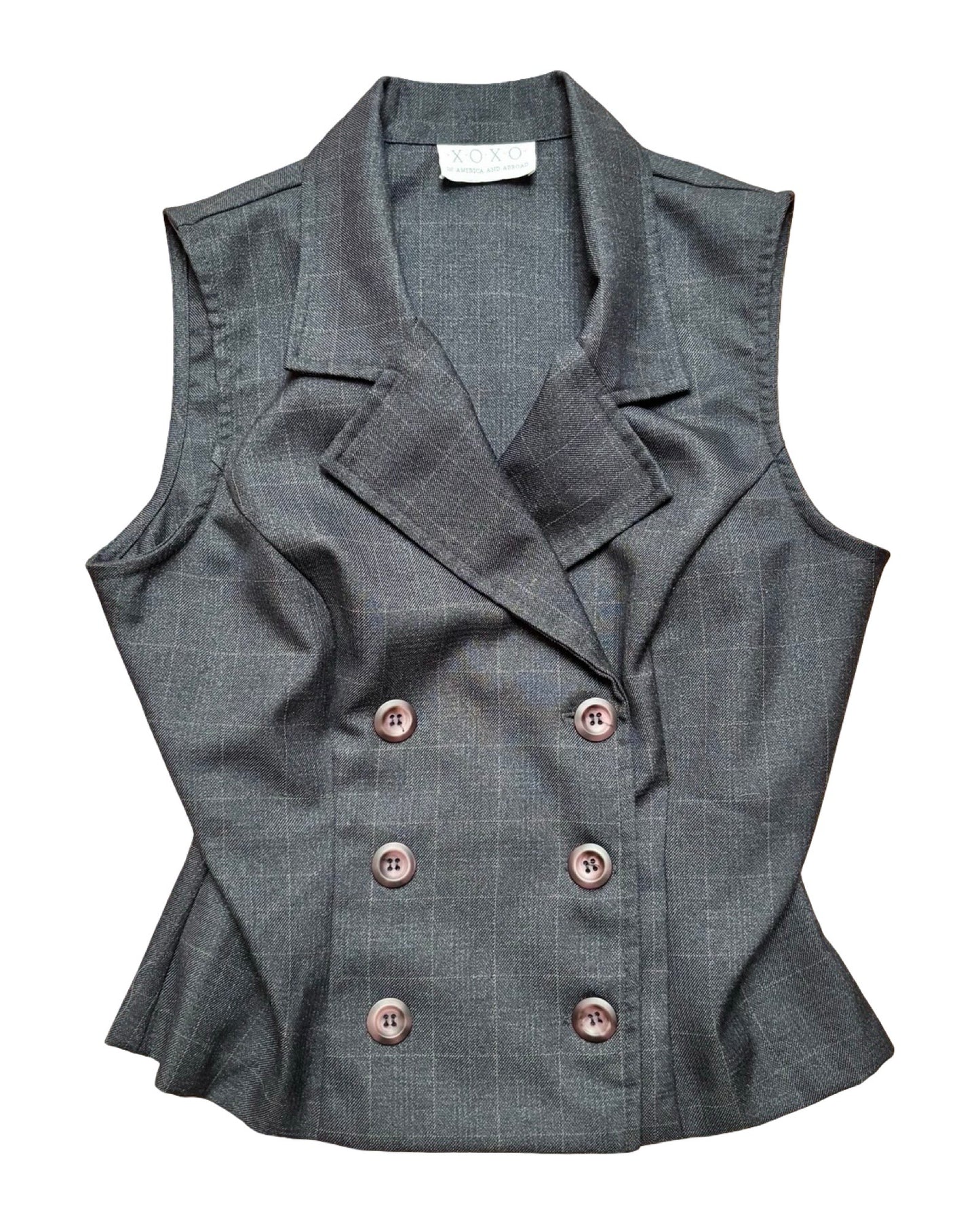 XOXO 00's Button Vest | Size M