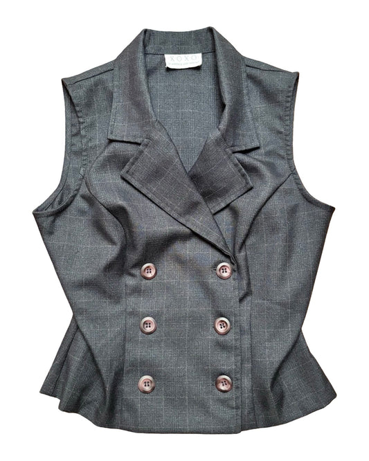 XOXO 00's Button Vest | Size M