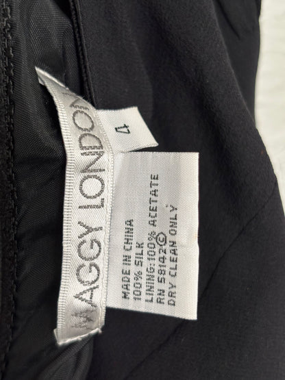 Maggy London 90's 100% Silk Midi Dress | Size 4