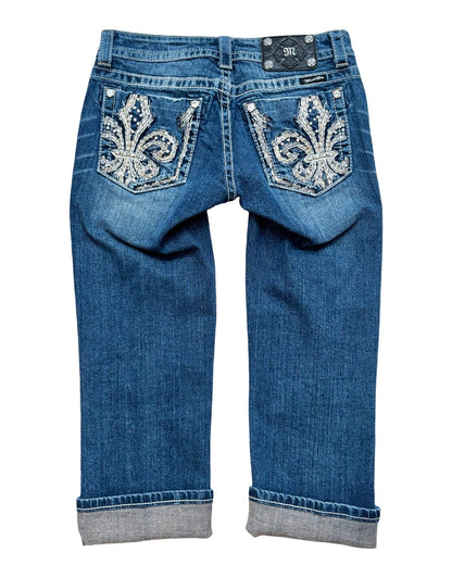 Miss Me 00’s Denim Capri | Size 28” Waist