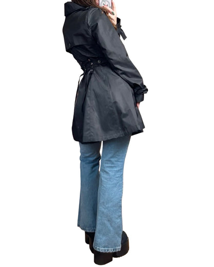 Betsy Johnson 00's Corset Back Trench | Size M