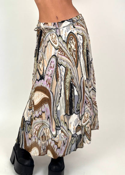 Millie Printed Maxi | Size 28” waist