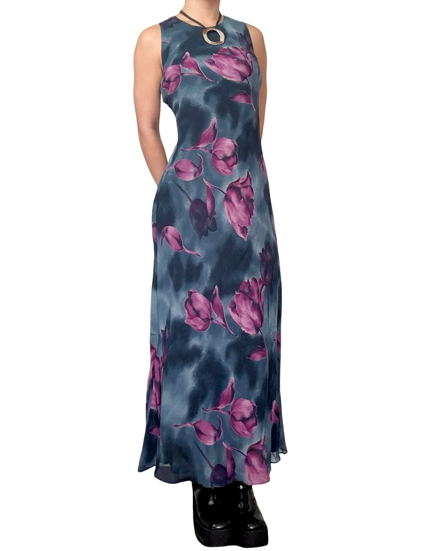 Donna Ricco 90's Maxi Dress | Size S/M