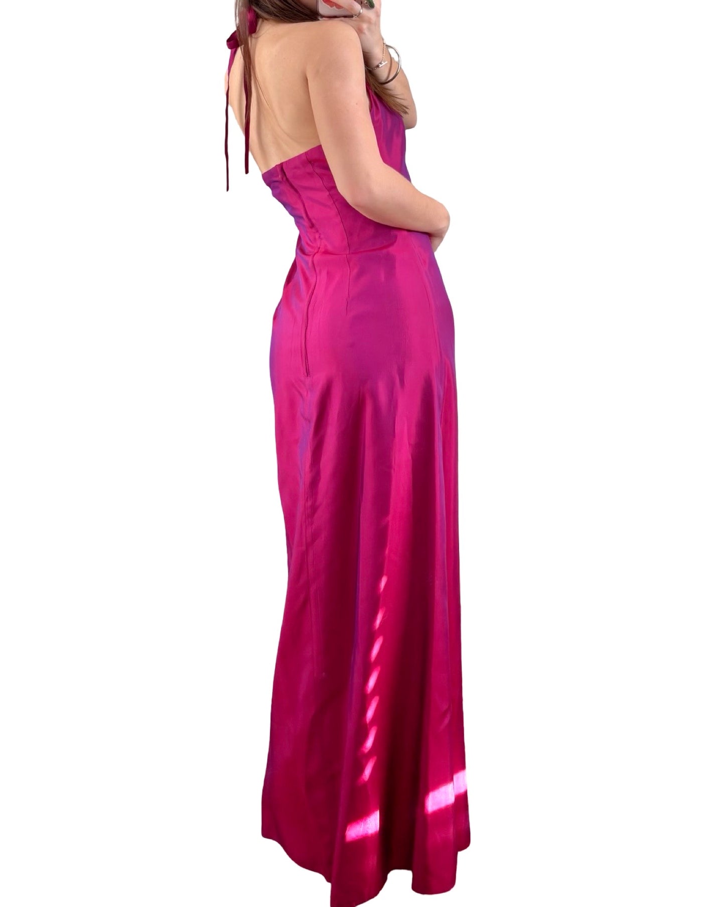 JM for Gunne Sax 90's Iridescent Gown | Size 7