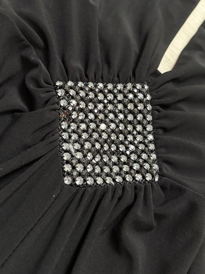 Embellished 00’s Halter Dress | Size M