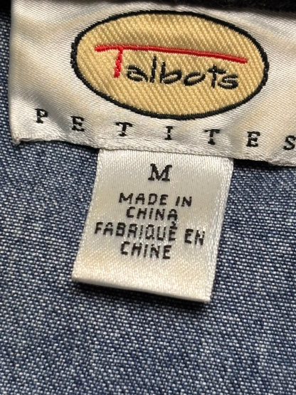 Talbots 90’s Denim Vest | Size M