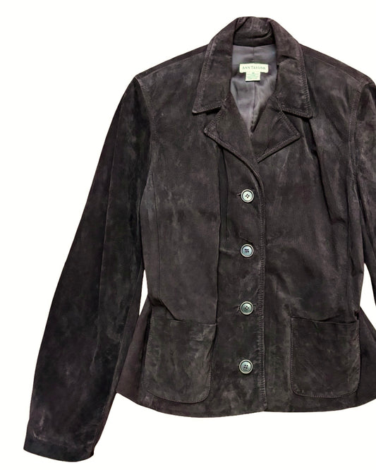 Ann Taylor 90’s Leather Jacket | Size M