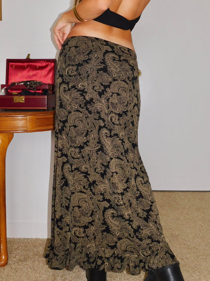 Susan Paisley Maxi | Size 29” waist