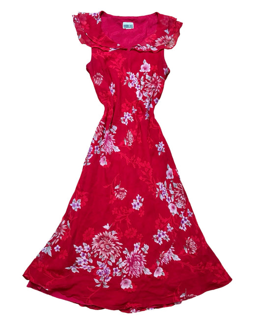 Robbie Bee 90’s Silk Dress | Size M