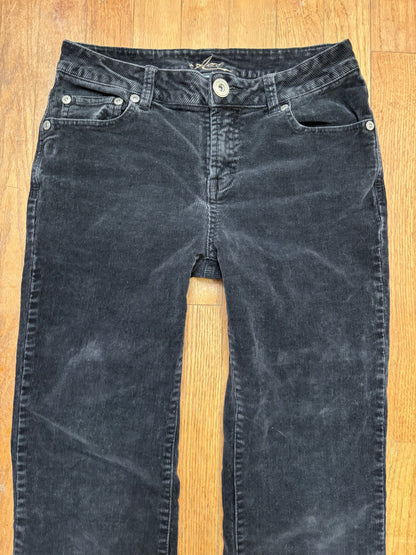 Embroidered 00’s Corduroy Flares | Size 6