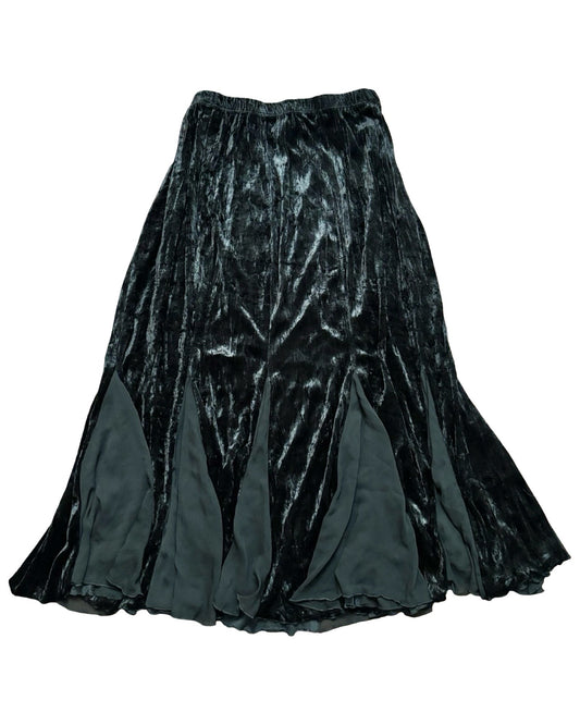 Velvet 90's Mesh Panel Skirt | Size 34" Waist