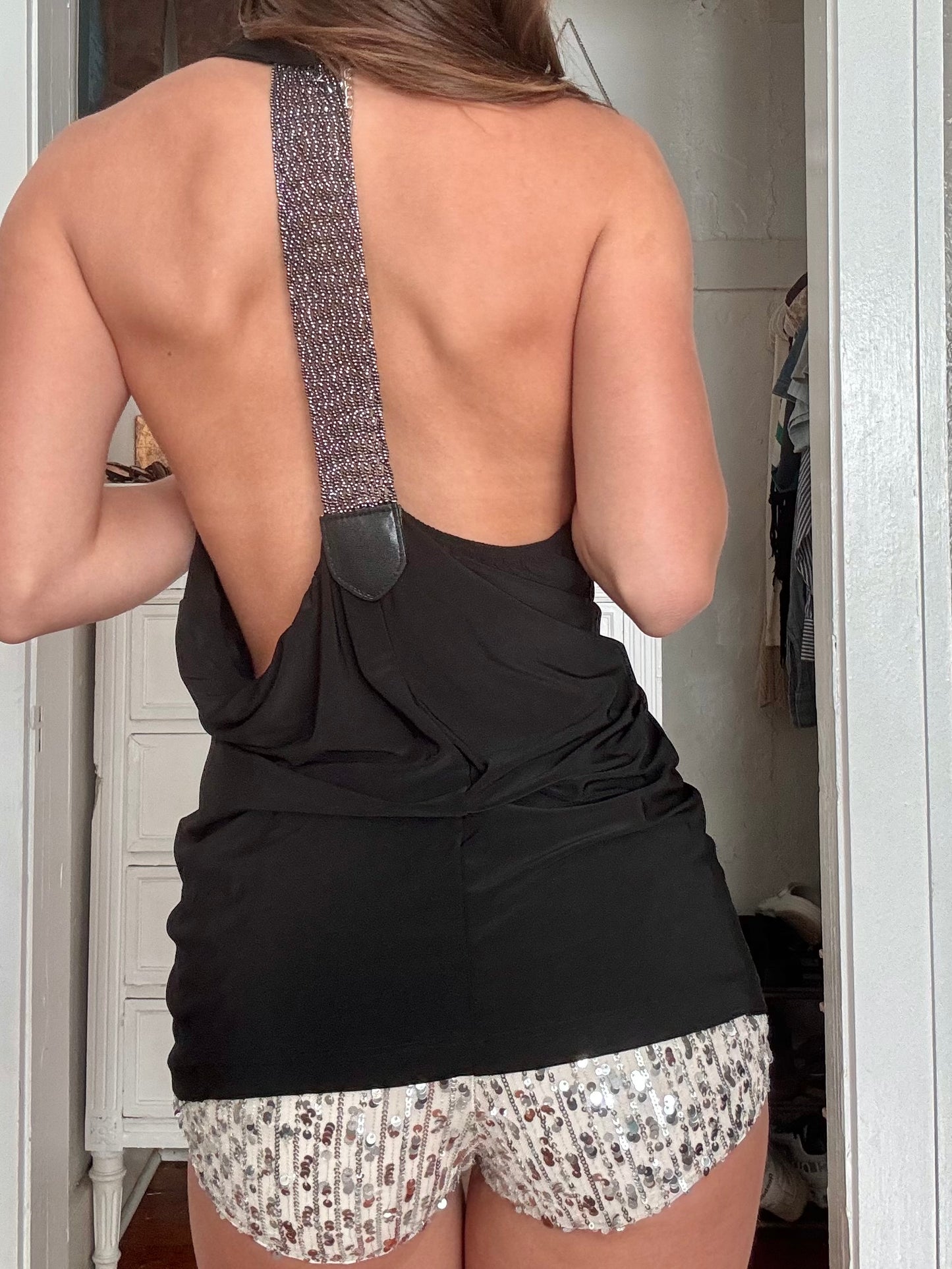 Open Back 00's Slouch Top | Size XL