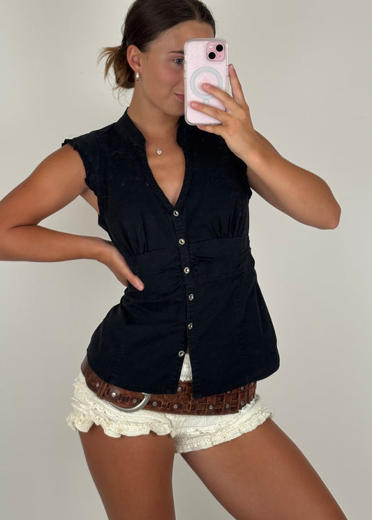 Jenna Button Up Blouse | Size L