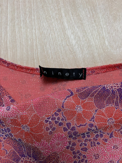 Ninety 90’s Floral Top | Size L