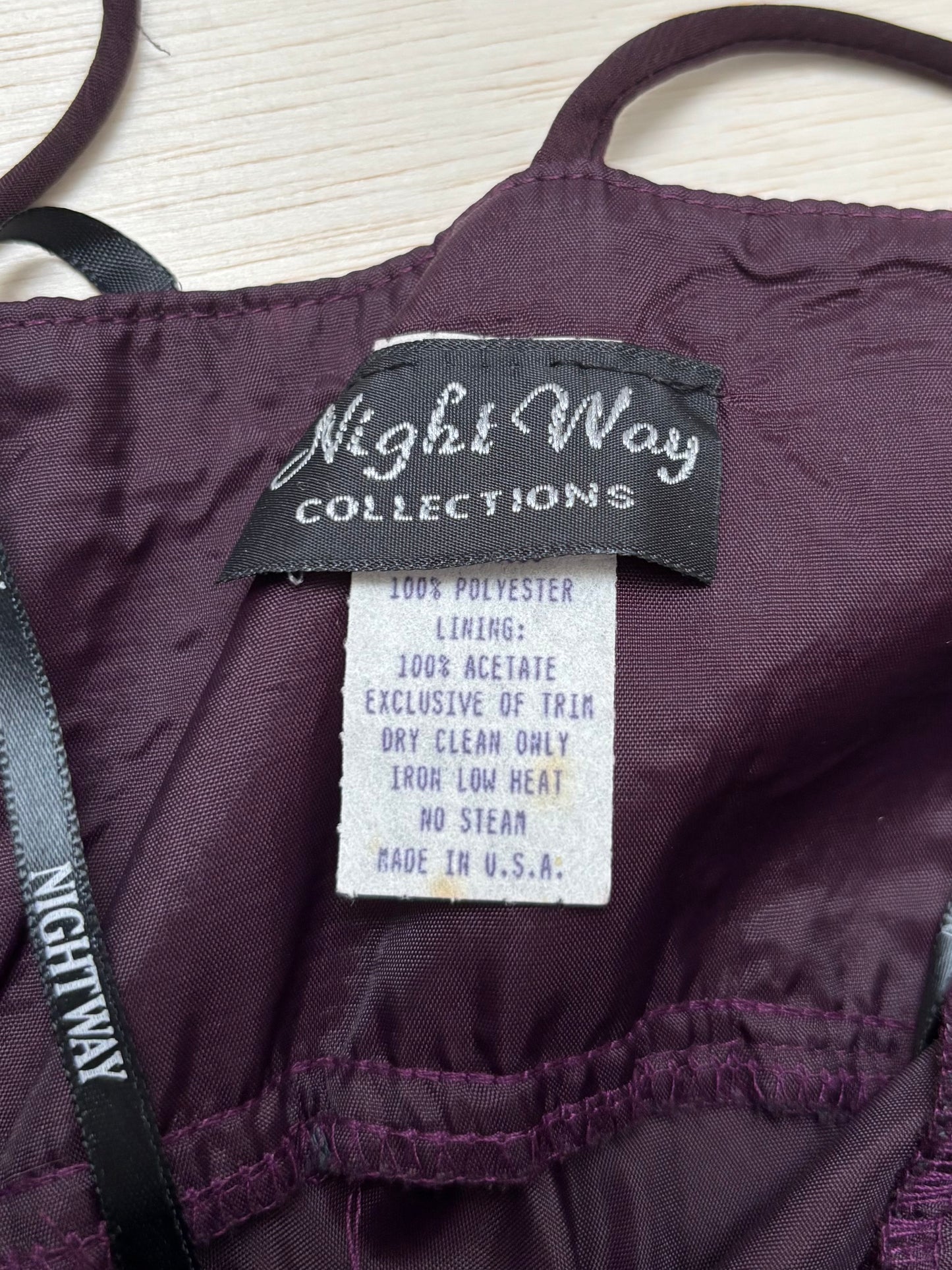 Night Way Mesh 90’s Gown | Size S