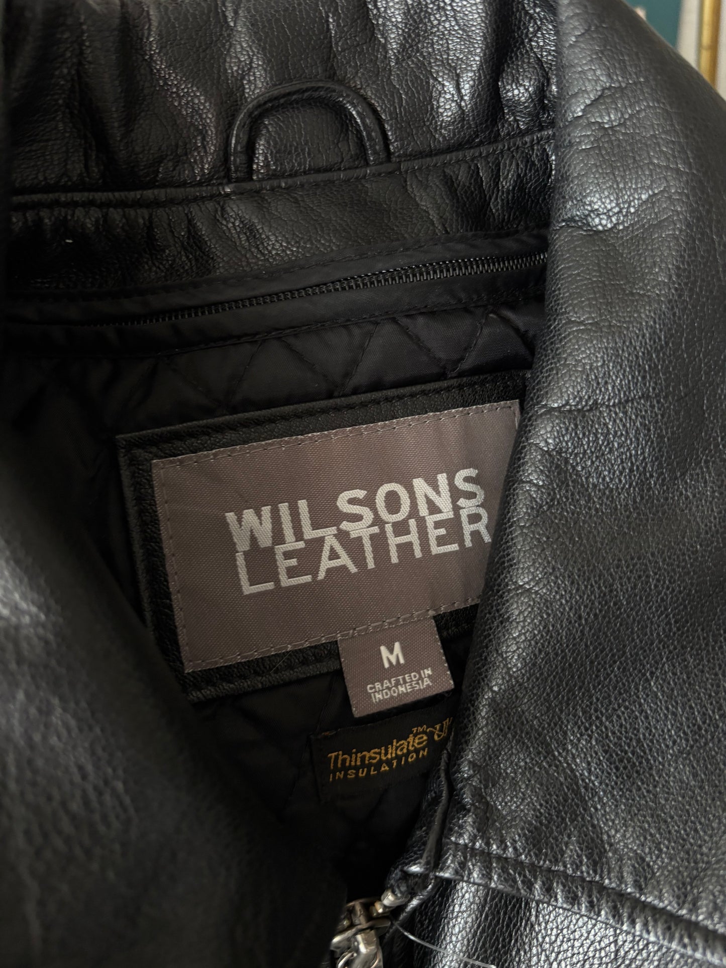 Wilsons 90’s Leather Jacket | Size M