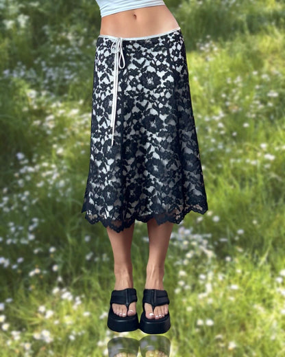 NY Collection 90’s Midi Skirt | Size 36” waist