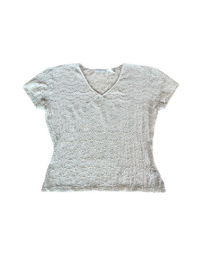 90’s Eyelet Tee | Size S