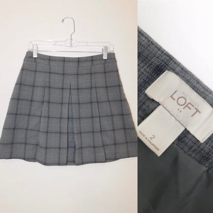 The Plaid Mini Skirt | Size 4