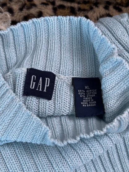 Gap 00's Blue Fitted Knit | Size XS