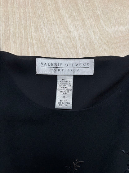 Valerie Stevens 90’s Silk Top | Size M