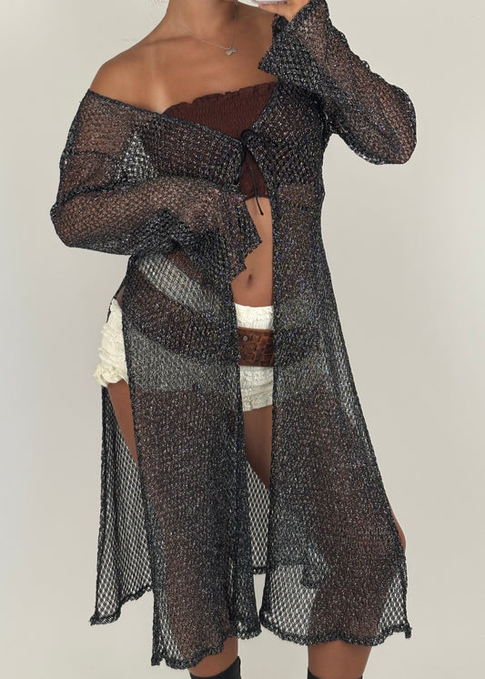 Misdemeanor Mesh Cardigan| Size L