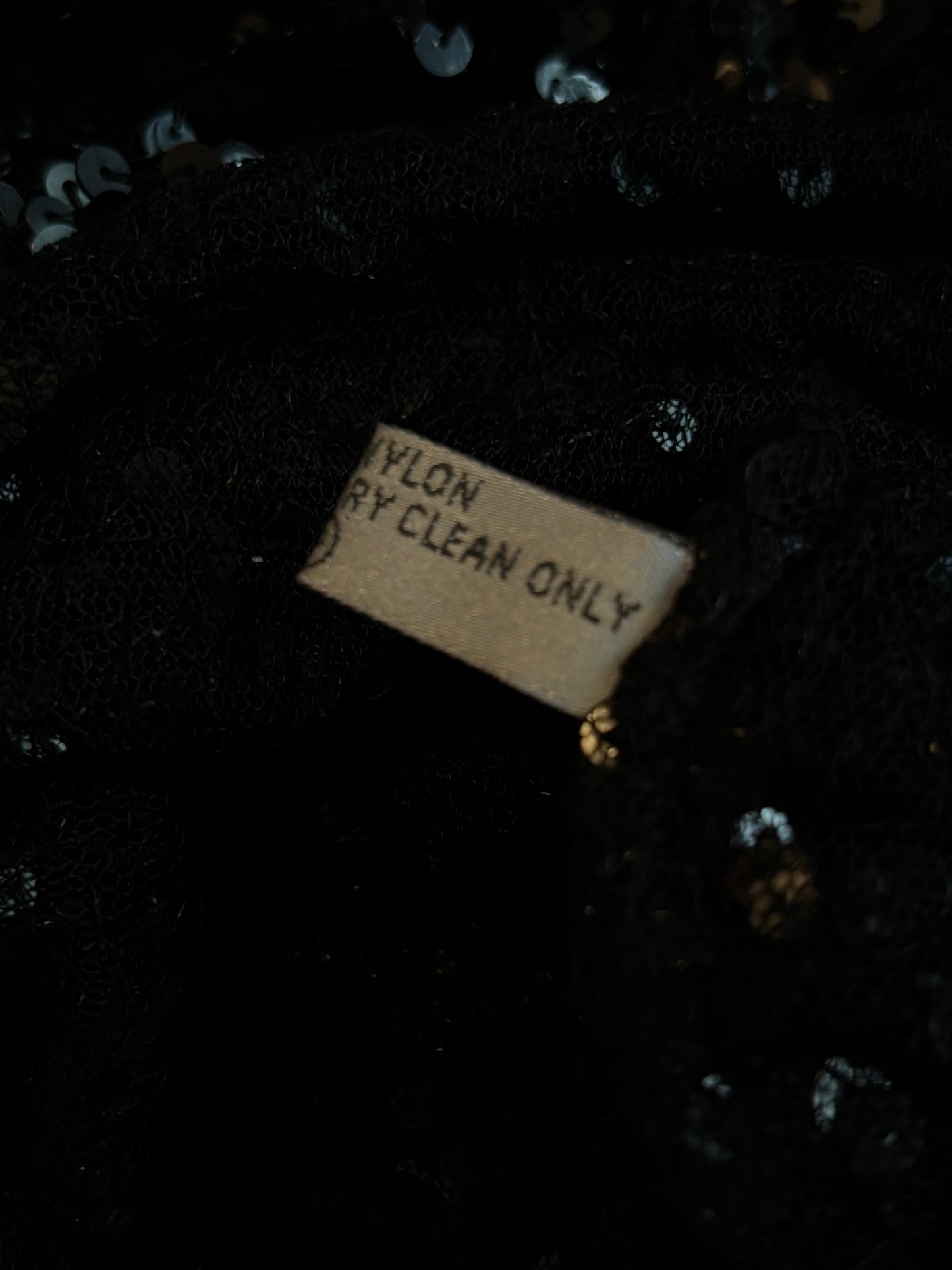 Sequin 00's Fitted Top | Size S