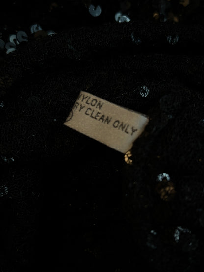 Sequin 00's Fitted Top | Size S