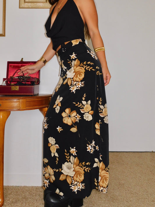 Michelle Floral Maxi | Size 28” waist