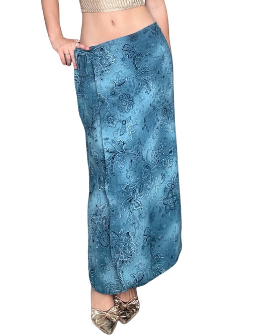 Laura Scott 90's Wrap Skirt | Size 28" Waist