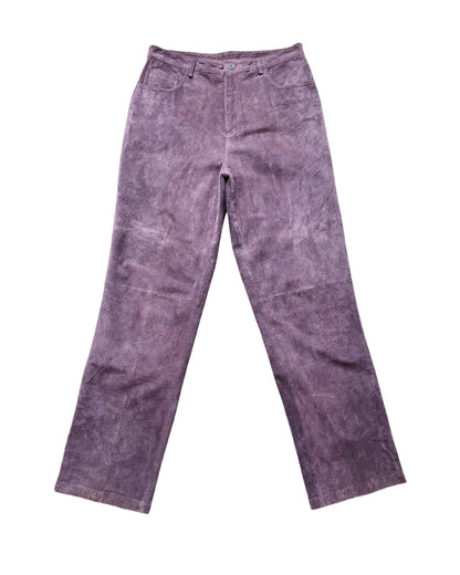 Real Leather 90’s Pants | Size 31” waist