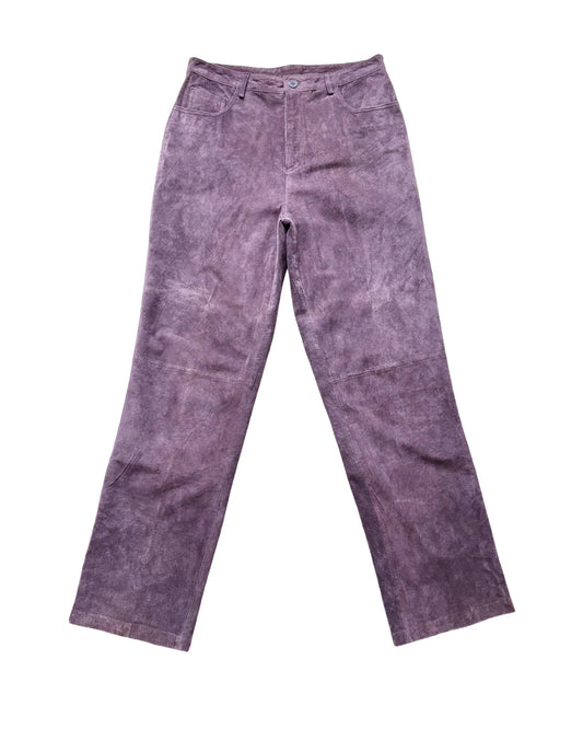 Real Leather 90’s Pants | Size 31” waist