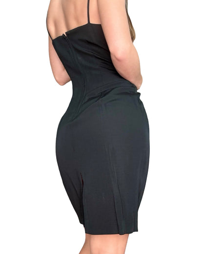Embellished Trim 90's Dress | Size M