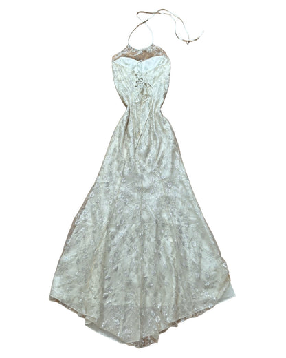 Zum Zum 90's Lace Maxi Dress | Size 7